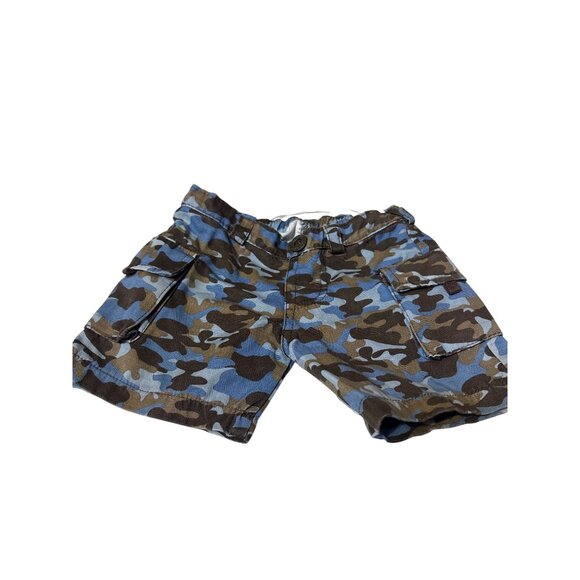Build A Bear Clothes Bundle: Plaid Shirt Hooded Top Checkered Shorts Camouflage - Picture 5 of 7